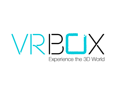 logo and packaging for VR BOX
