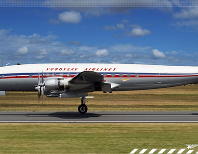 Yugoslav Airlines Lockheed L-1049 Livery concept