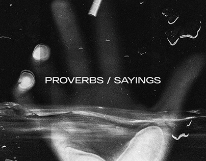 proverbs / sayings