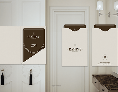 Ramina boutique hotel | Brand identity design
