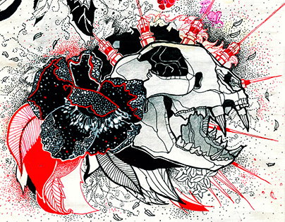 SYRINGES | concept ink illustration