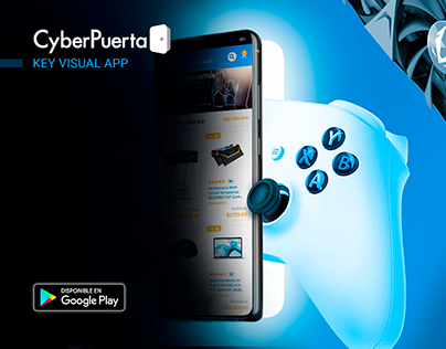 Cyberpuerta Key Visuals lanzamiento App