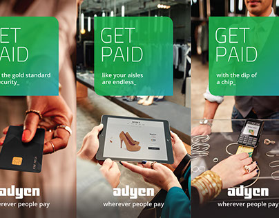 Adyen - Get Paid Campaign Photoshoot