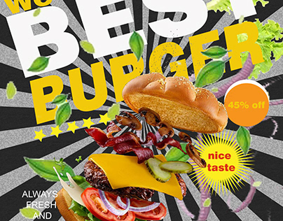 burger poster
