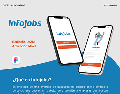 Rediseño app Infojobs