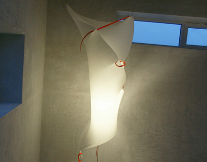 Light sculpture "Dna"