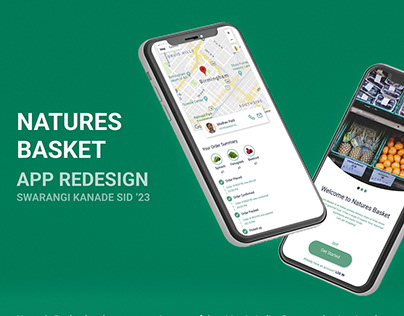 Natures Basket App Redesign - Ui Project