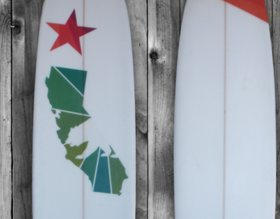 SLO Cal Surfboard