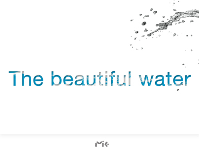 h22o The Beautiful Water • Brochure