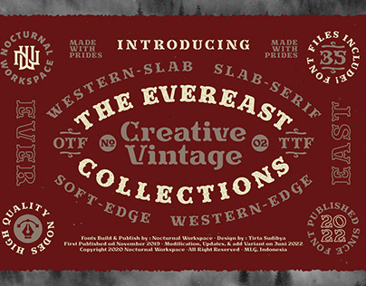 Evereast Font Collection