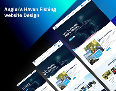 Fishing website Design