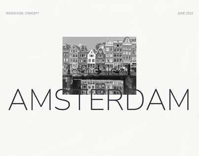 AMSTERDAM — WEB-DESIGN CONCEPT