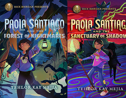 Project thumbnail - Paola Santiago Series Book Covers