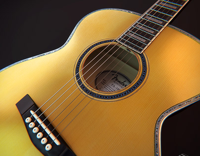 Fender Guitar 3D