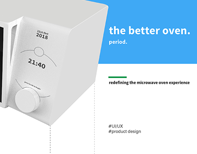 Dot. Reimagining the Microwave Oven experience.