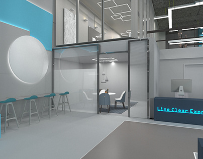 Line Clear Express office design