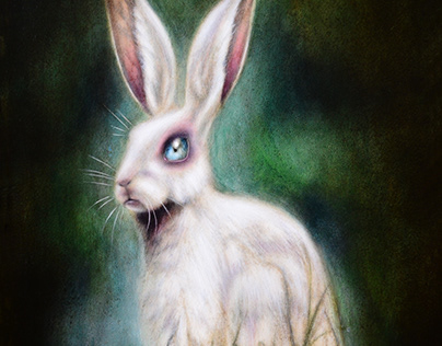 The Hare and the Bride Painting by Tiago Azevedo
