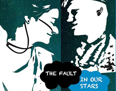 Book Jacket Cover Design- The Fault In Our Stars