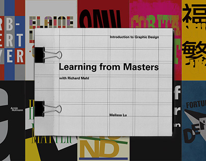 Learning from Masters Posters & Book