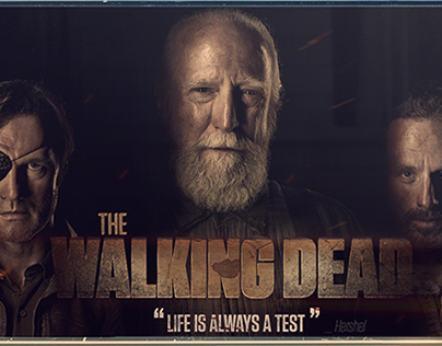 Fan Art Banner The Walking Dead