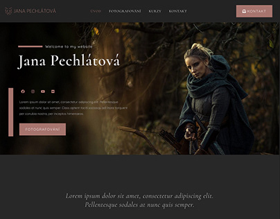 Jana Pechlatova Photography Website