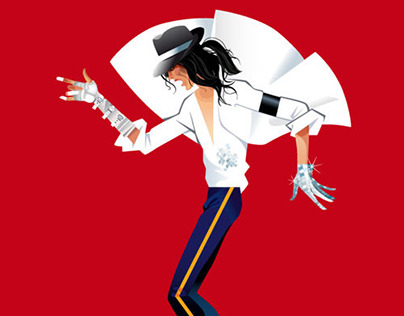 Michael Jackson (Magazine illustration)
