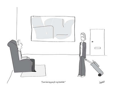 New Yorker  Style Cartoon