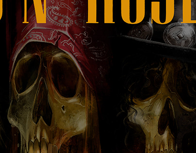 Guns n' Roses Johannesburg official poster
