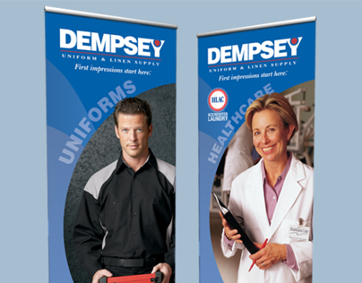 Dempsey Uniform Roll-Up Banners