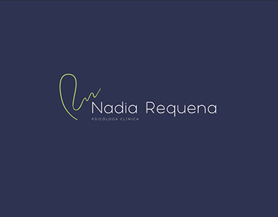 Animación de logo Nadia Requena