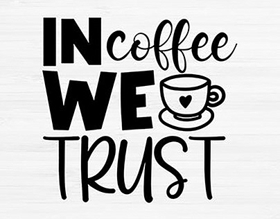 In coffee we trust