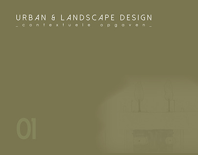 01 Urban and landscape design context