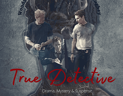 True detective, tv series poster