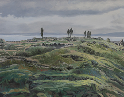 Scotland 4, oil on canvas, 70 x 100 cm
