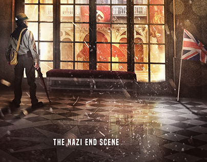 The Nazi's End Scene