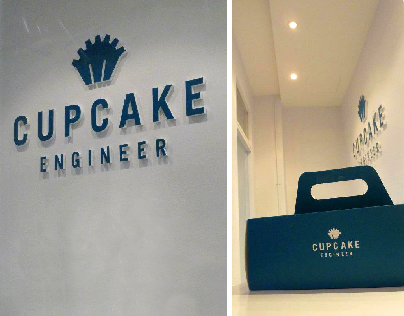 Cupcake Engineer Brand identity & packaging design