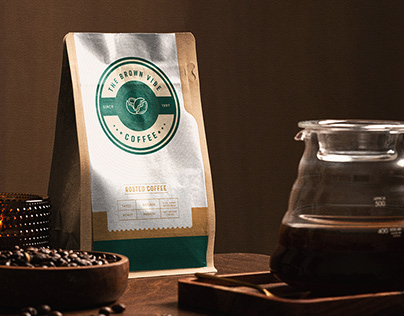 The Brown Vibe Coffee - Branding