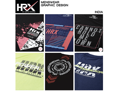 Graphic Design: HRX by Hrithik Roshan