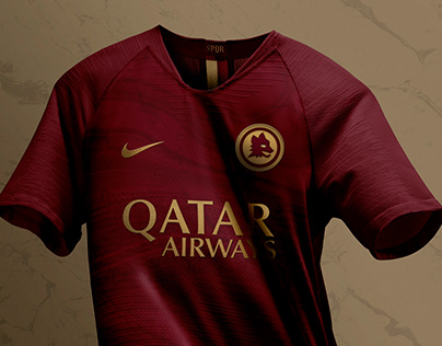 AS Roma - 2018/2019 Derby shirt concept