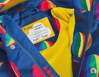 Fred & Noah - Garment Label & Swing Tag Design