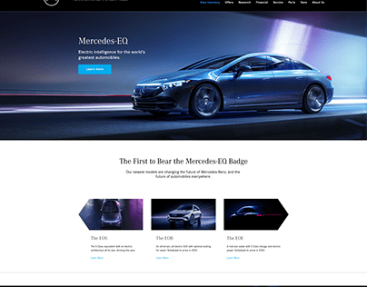 Mercedes demo website for Auto Trader