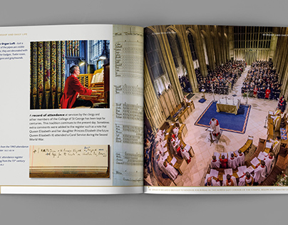 Guidebook Design for St George's Chapel, Windsor Castle