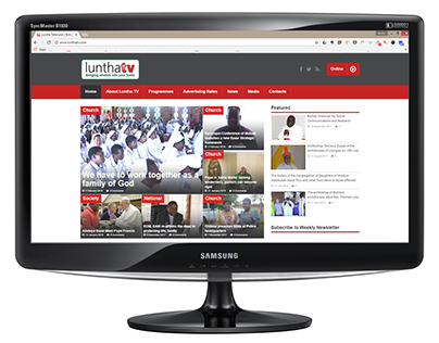 Luntha Television website