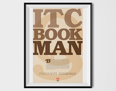 ITC Bookman Type Specimen Poster