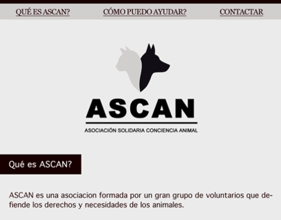 Rediseño Web ASCAN