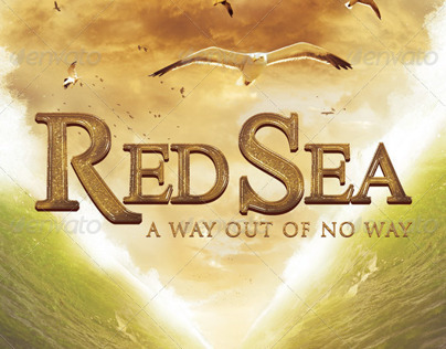Red Sea Church Flyer Template