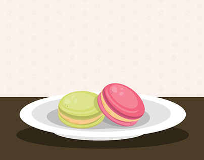 Macarons Illustration