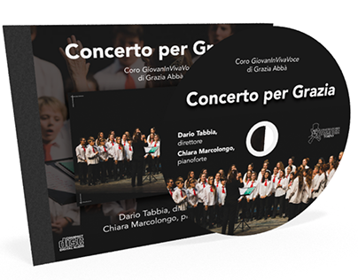 CD Graphics for the Coro "GiovaniInVivaVoce" concert