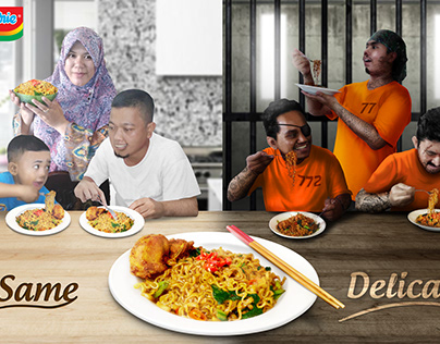 Indomie ad Reality & Perseption