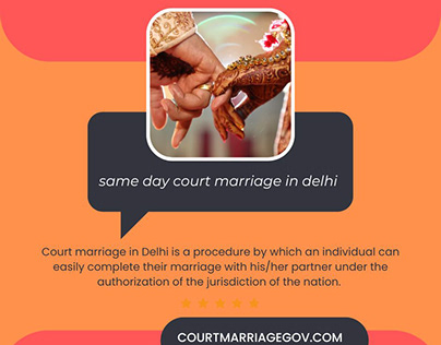 same day court marriage in delhi